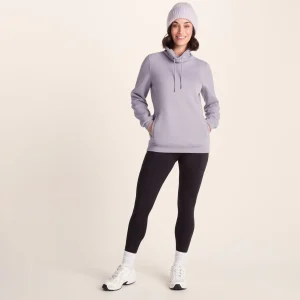 Clearance TOG24 Abigail Womens Funnel Neck Sweat Lavender Grey
