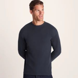 Online TOG24 Ainsdale Mens Long Sleeve T-Shirt Dark Indigo