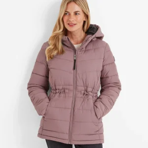 Fashion TOG24 Anthorn Womens Padded Parka Mauve