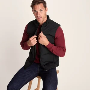 Clearance TOG24 Arton Men's Waterproof Gilet In Black |