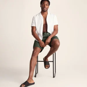 Fashion TOG24 Aslan Mens Swimshorts Forage Green