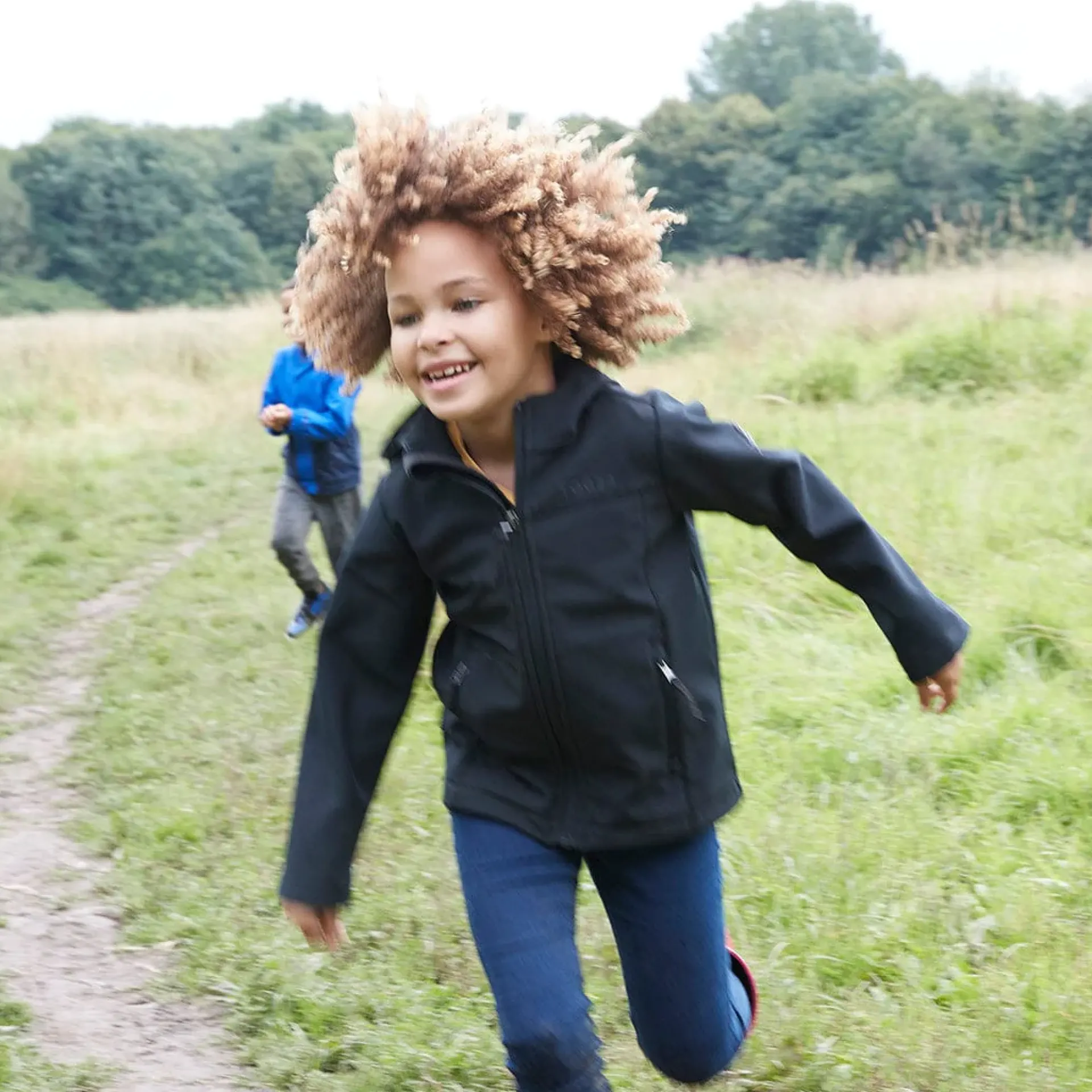 black-koroma-kids-softshell-ho-QjrDDAgi-0.webp Sale TOG24 Koroma Kids Softshell Hooded Jacket | Black