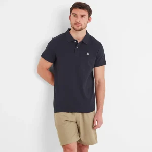 Sale TOG24 Braunton Mens Polo Shirt Dark Indigo