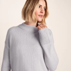 Discount TOG24 Bree Womens Knitted Jumper Lavender Grey