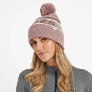 Outlet TOG24 Brixen Knit Hat In | Knitted Bobble Hat | Faded Pink