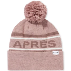 Outlet TOG24 Brixen Knit Hat In | Knitted Bobble Hat | Faded Pink