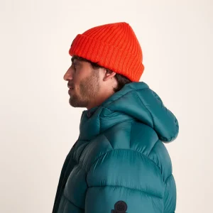 Online TOG24 Burke Knitted Beanie Hat In | Fiery Orange