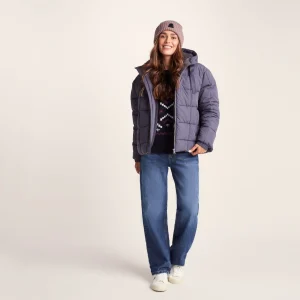 Online TOG24 Burke Knitted Beanie Hat In | Mauve