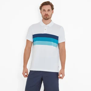 Best TOG24 Butley Mens Polo Shirt Optic White
