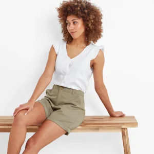 Outlet TOG24 Canvey Women's Chino Shorts In | Sage Green