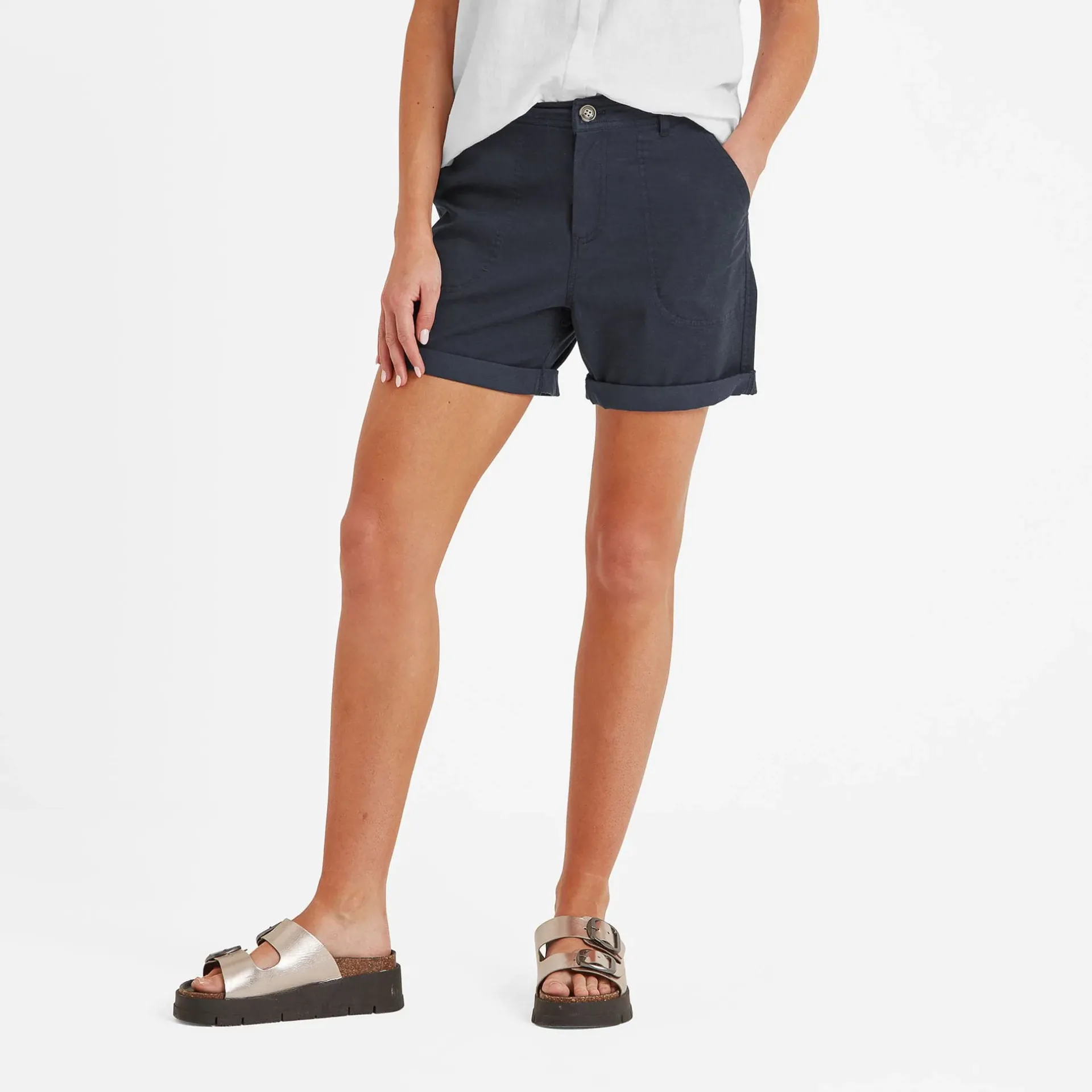 canvey-women39s-chino-shorts-i-ponLmOSZ-1.webp Hot TOG24 Canvey Women's Chino Shorts In | Dark Indigo
