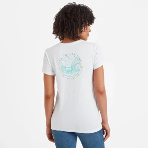 New TOG24 Capital Women's T-Shirt In Optic White |