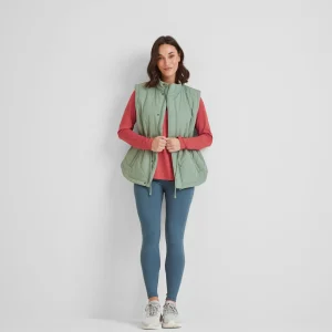 Clearance TOG24 Cassly Womens Padded Gilet Pistachio