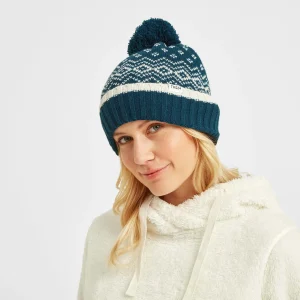 New TOG24 Cawley Knitted Winter Hat | Lagoon Blue