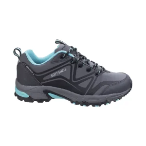 Outlet TOG24 Cotswold Abbeydale Womens Low Hiker Grey/Black/Aqua