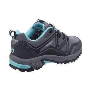 Outlet TOG24 Cotswold Abbeydale Womens Low Hiker Grey/Black/Aqua