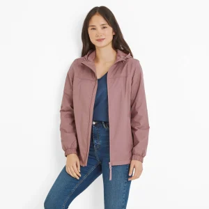 Hot TOG24 Craven Womens Waterproof Packaway Jacket Mauve