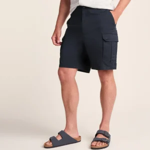 Fashion TOG24 Credo Mens Cargo Shorts Dark Indigo
