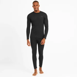 Sale TOG24 Darley Mens Thermal Base Layer Set Black