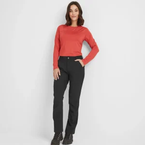 New TOG24 Denver Womens Walking Trousers Long Black