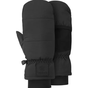 Clearance TOG24 Eller Mittens In Black | Warm Padded Mittens |