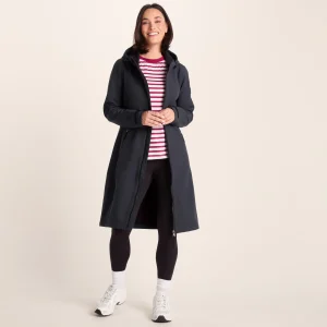 Online TOG24 Enya Womens Waterproof Softshell Long Jacket Dark Indigo