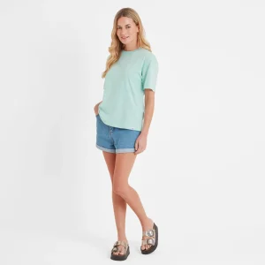 Outlet TOG24 Erica Womens T-Shirt Aqua Mist