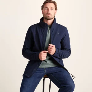Fashion TOG24 Feizor Mens Shower Resistant Softshell Jacket Navy