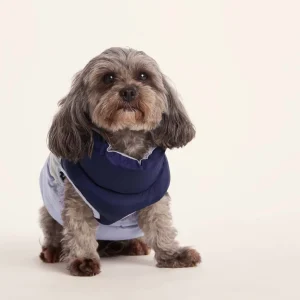 Fashion TOG24 Fetch Padded Dog Coat XS Oxford Blue/Light Mist/Lavender Grey