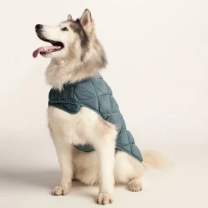 Best TOG24 Fido Padded Dog Coat L Graphite