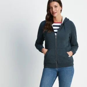 Best TOG24 Finch Womens Sherpa Fleece Lined Hoody | Dark Indigo Marl
