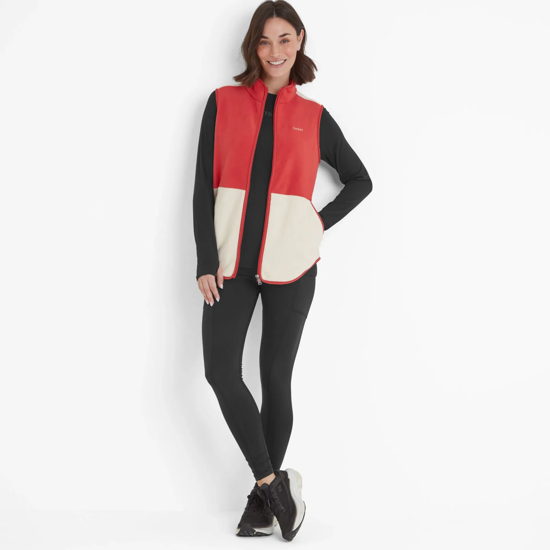 fordley-womens-microfleece-gil-hUMDaWuo-1.webp Outlet TOG24 Fordley Womens Microfleece Gilet Cranberry/Vanilla