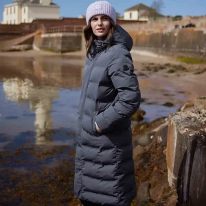 Outlet TOG24 Glaston Womens Parka Washed Blue