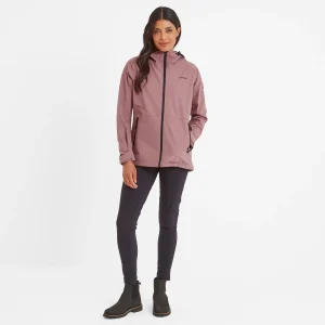 Fashion TOG24 Glyder Womens Waterproof Jacket Mauve