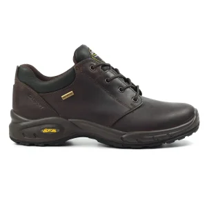 New TOG24 Grisport Exmoor II Unisex Leather Walking Shoe Brown