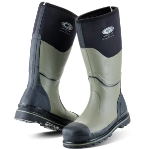 Discount TOG24 Grubs Boots Ceramic Safety Wellington Mens Black