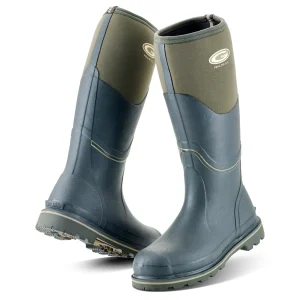 Clearance TOG24 Grubs Boots Fenline Wellies Mens Green