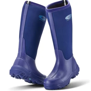 New TOG24 Grubs Boots Frostline Classic Wellies Womens Blue
