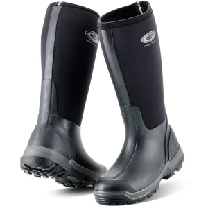 New TOG24 Grubs Boots Frostline Unisex Classic Wellies Black