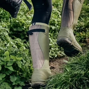 Best TOG24 Grubs Boots Highline Unisex Wellies Green