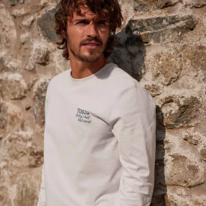 New TOG24 Hecky Mens Long Sleeve T-Shirt Raincloud