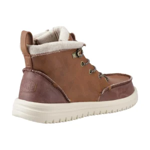 Hot TOG24 HEYDUDE Bradley Tumbled Classic Mens Boots Cognac/Multi