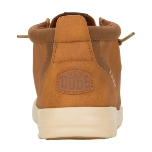 Online TOG24 HEYDUDE Wally Mid GripR Classic Mens Boots Cognac/Tan