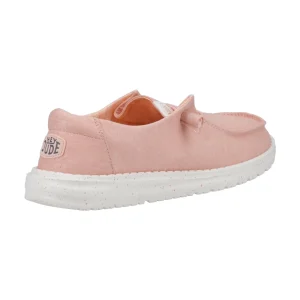 Sale TOG24 HEYDUDE Wendy Womens Canvas Shoe Pink