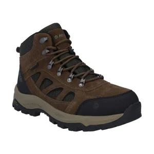 Sale TOG24 Hi-Tec Bandera Expedition Mid Wide Mens Boots Smokey Brown/Khaki