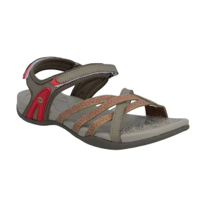 Online TOG24 Hi-Tec Savanna II Womens Sandal Lt Taupe/Olive/Sunset Coral