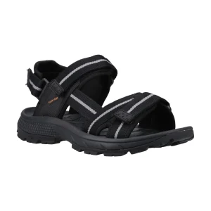 Outlet TOG24 Hi-Tec Sierra Mens Sandal Black/Grey/Orange