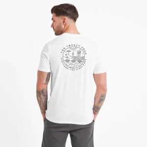 Fashion TOG24 Highland Men's T-Shirt In Optic White |