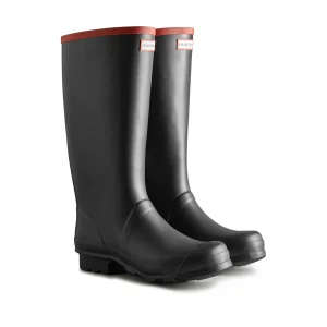 Clearance TOG24 Hunter Argyll Full Knee Unisex Wellington Black