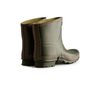 Sale TOG24 Hunter Gardener Short Mens Boots Dark Olive/Clay |